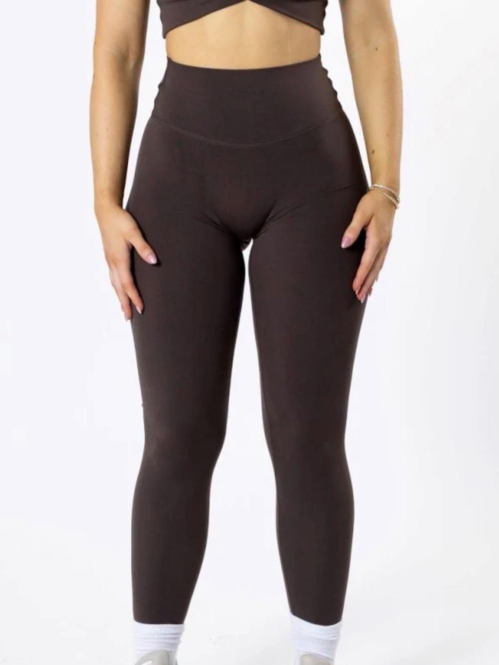 Paragon Reluna Original Sculptseam Leggings Espresso Brown Size M
